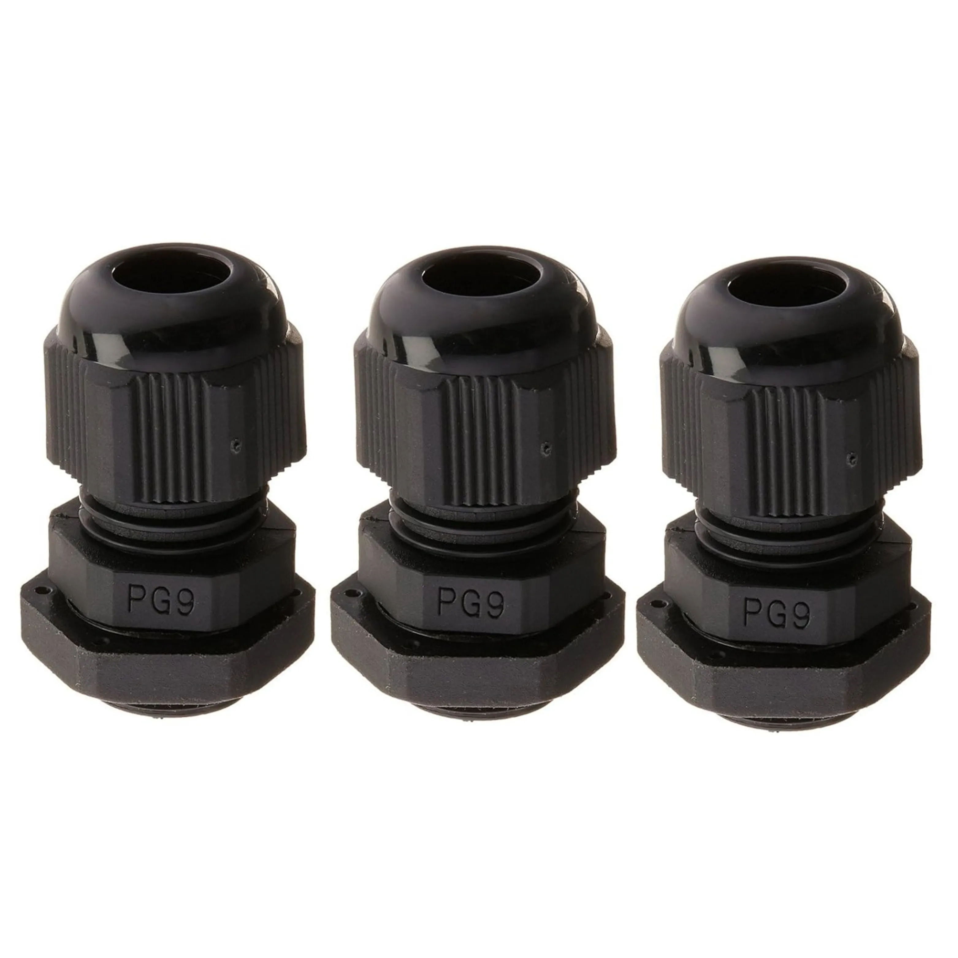 PLASTIC GLAND PG-9 BLACK - Image 2